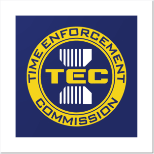 T.E.C. - T Cop logo Posters and Art